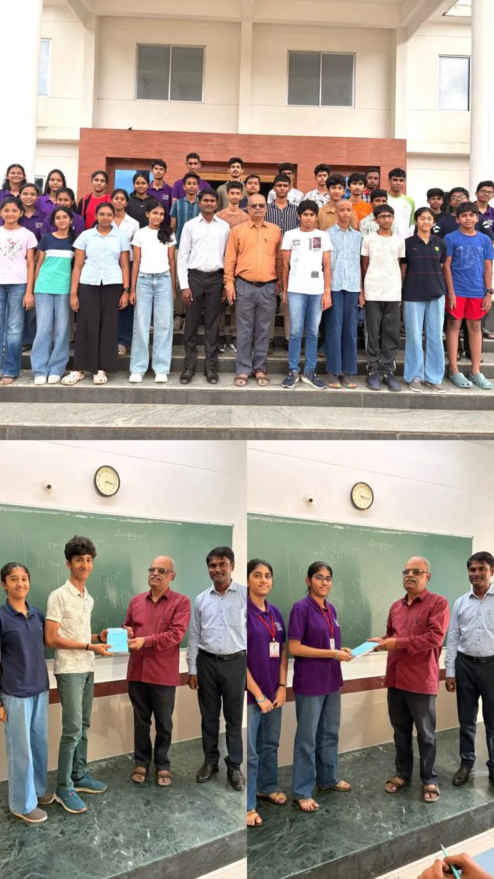 IMSC students and faculty group photo